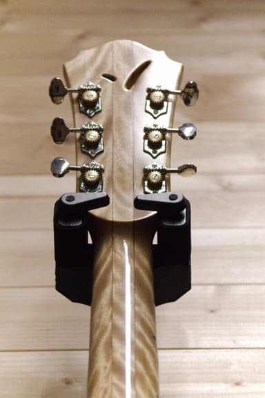 Headstock detail